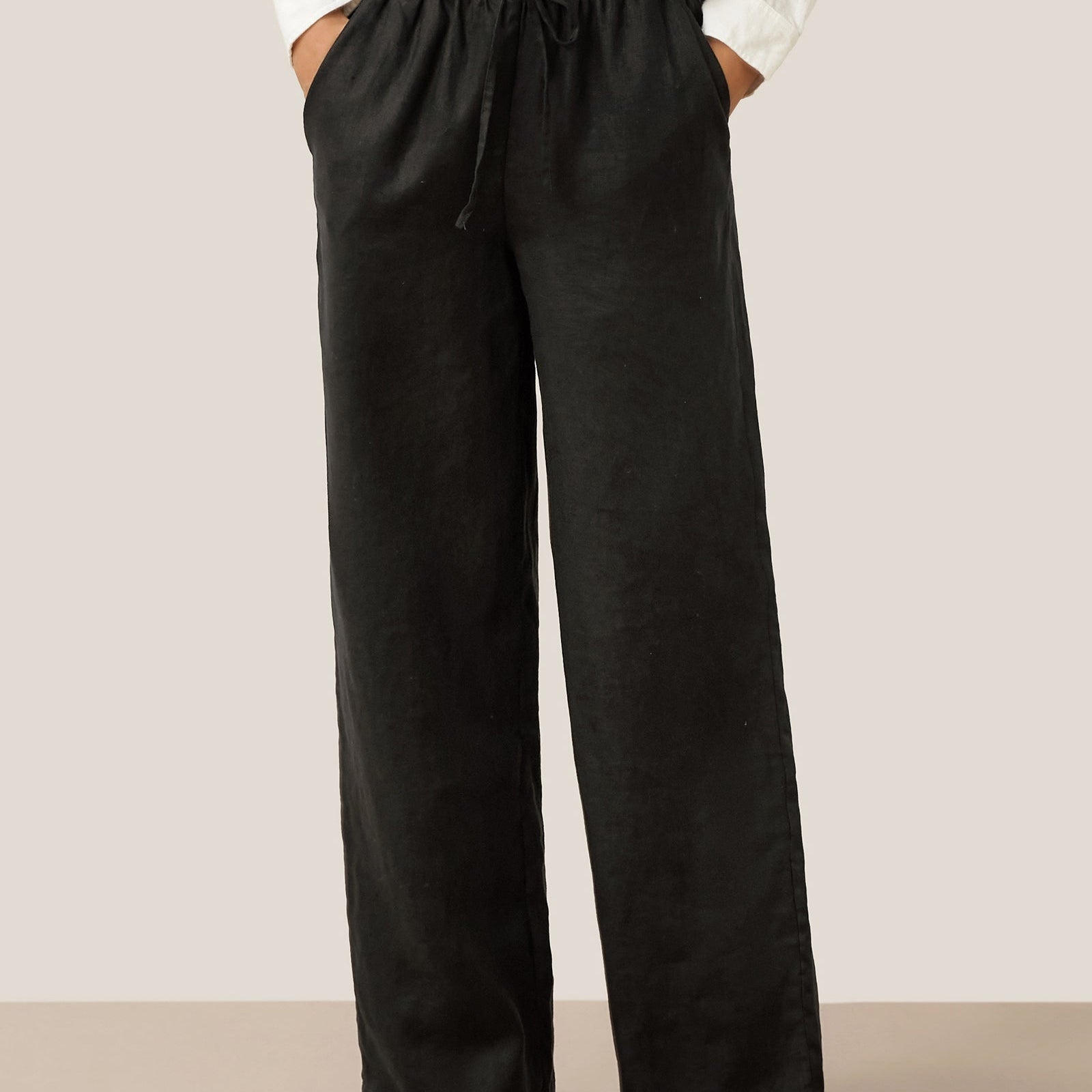CAMILLE | Pantalon Classique 100% Lin
