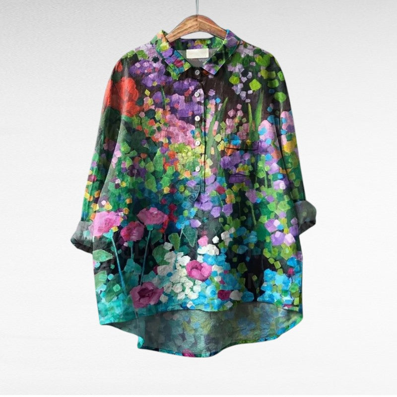 POMELINE | Élégante Blouse Vintage
