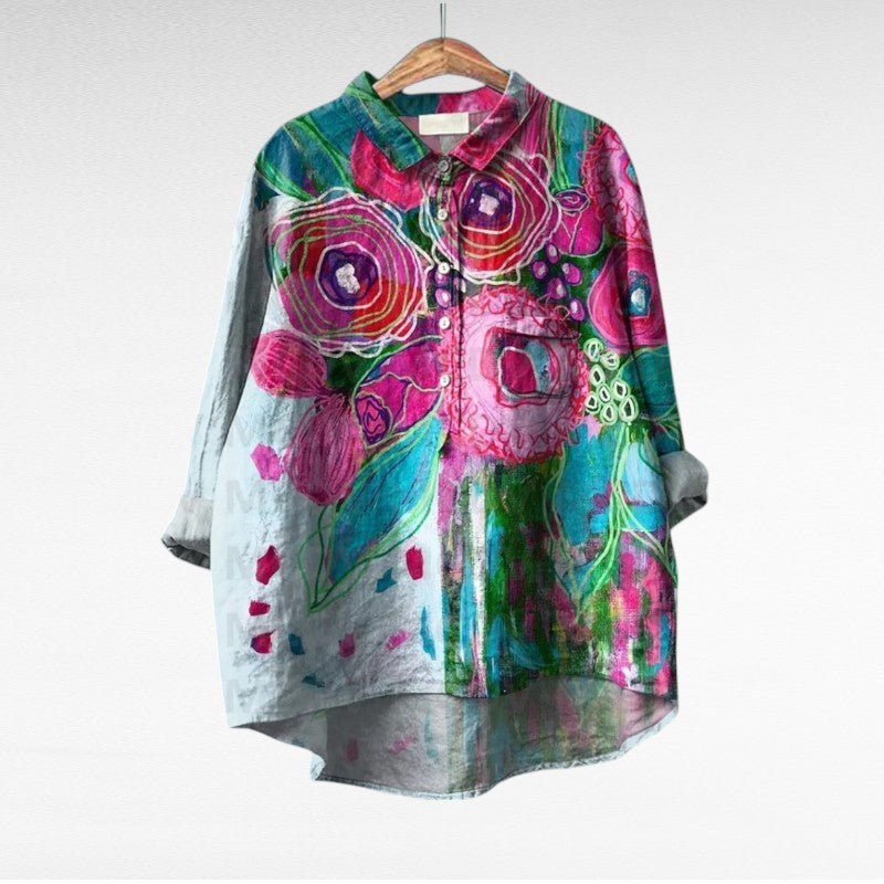 POMELINE | Élégante Blouse Vintage