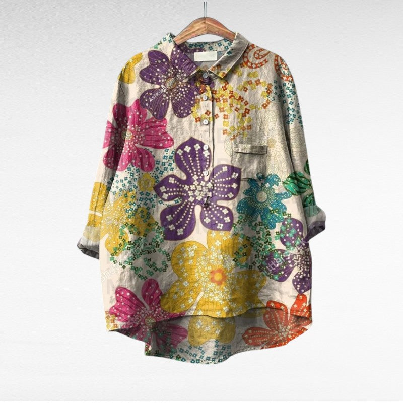 POMELINE | Élégante Blouse Vintage