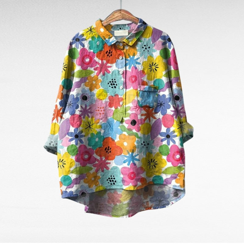 POMELINE | Élégante Blouse Vintage