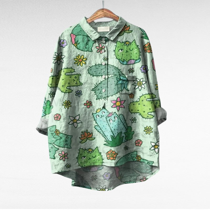 POMELINE | Élégante Blouse Vintage