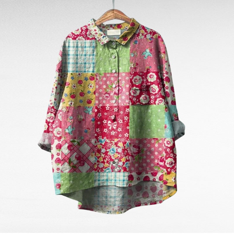 POMELINE | Élégante Blouse Vintage