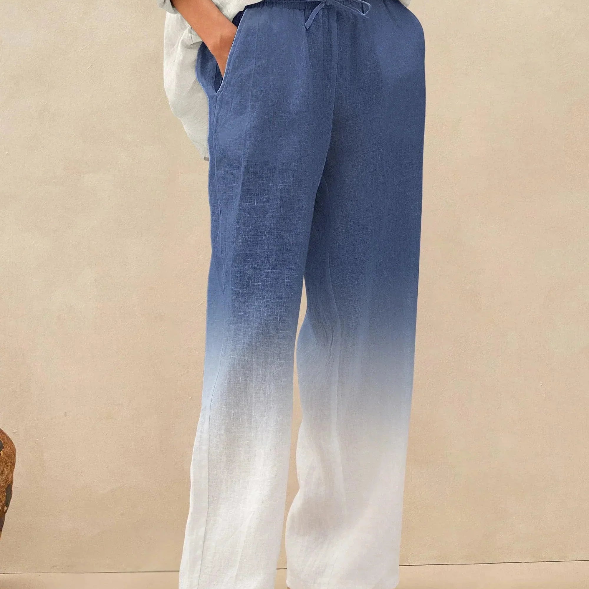 CAMILLE | Pantalon Classique 100% Lin