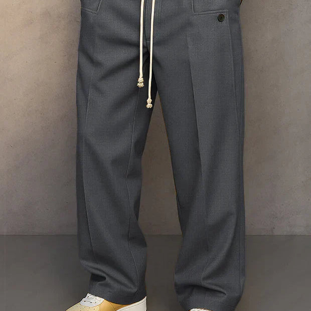 LUCAS | Pantalon élégant avec cordon ajustable