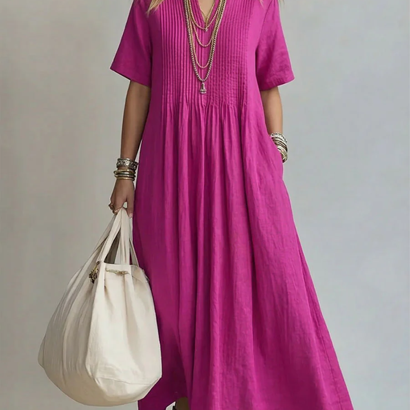 EVA | Robe plissée