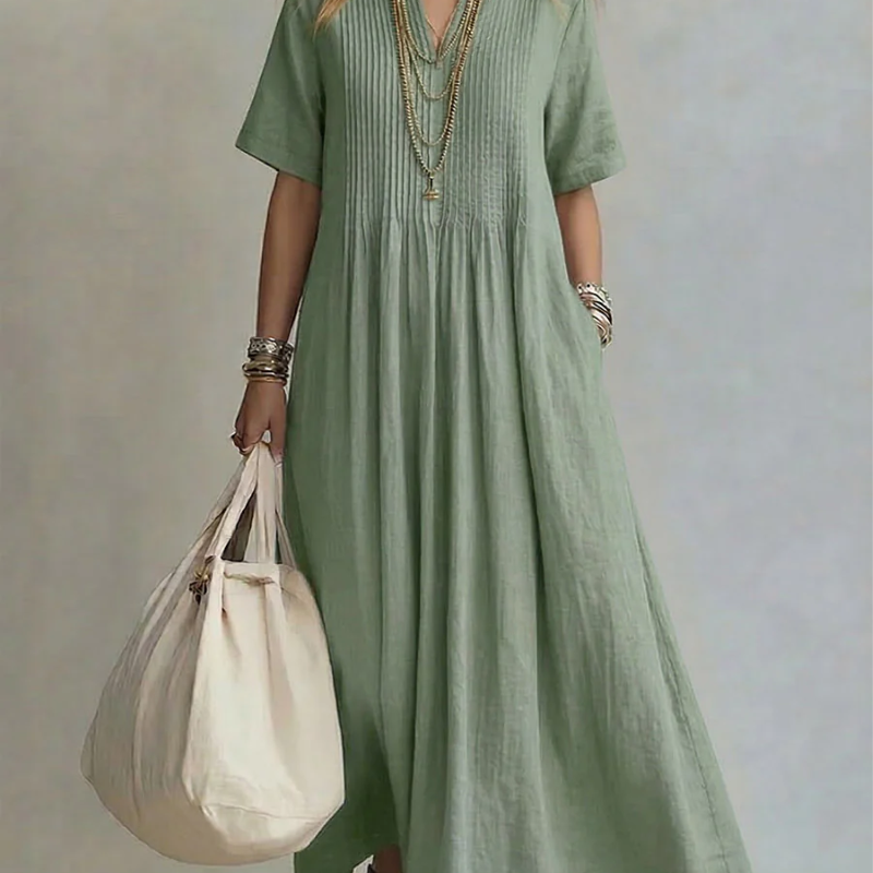 EVA | Robe plissée