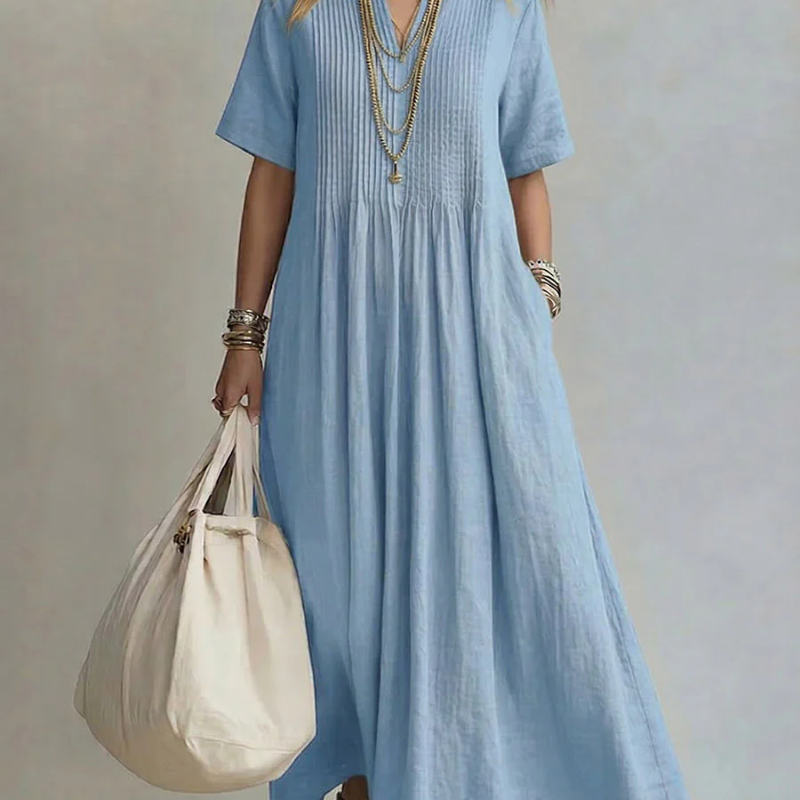 EVA | Robe plissée
