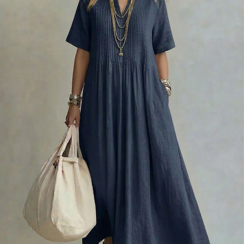 EVA | Robe plissée