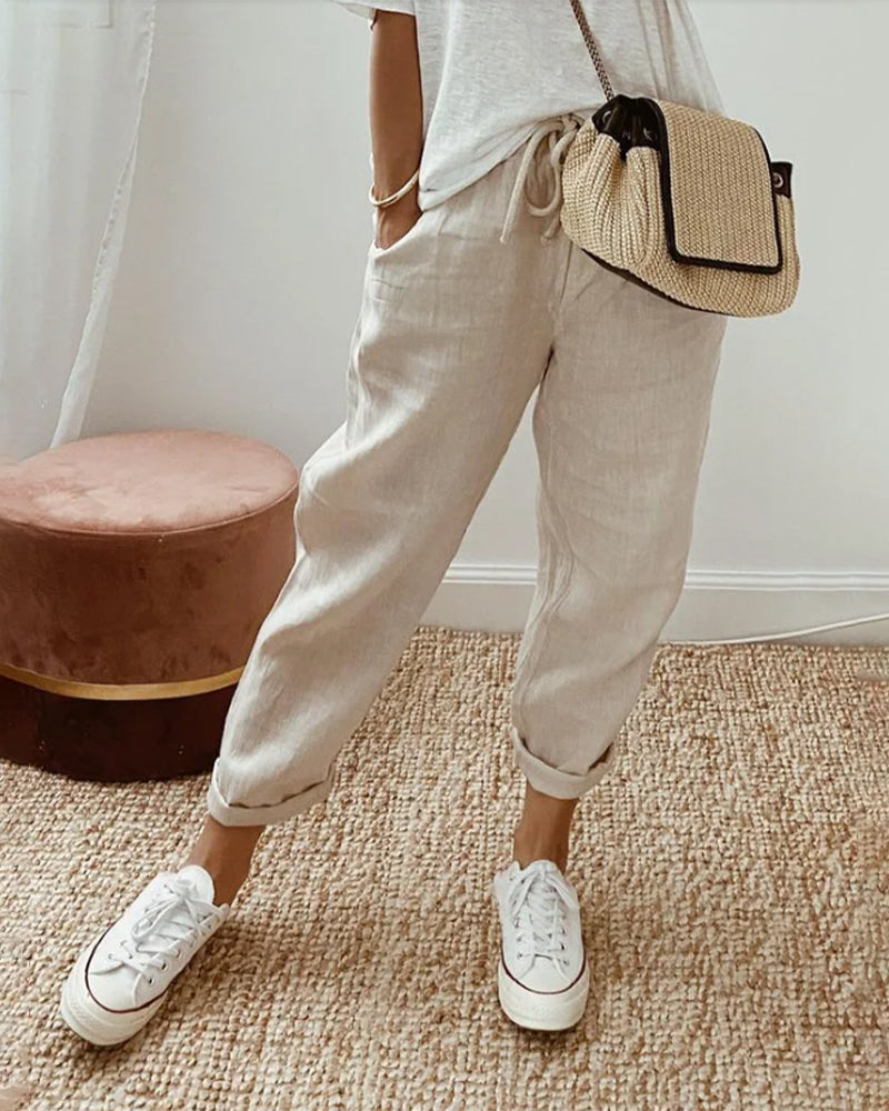JULIETTE | Pantalon En Lin