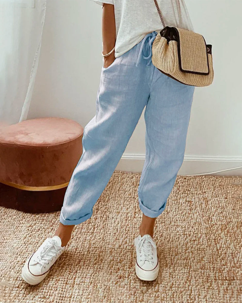 JULIETTE | Pantalon En Lin