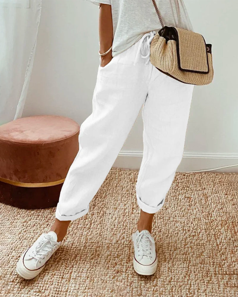 JULIETTE | Pantalon En Lin