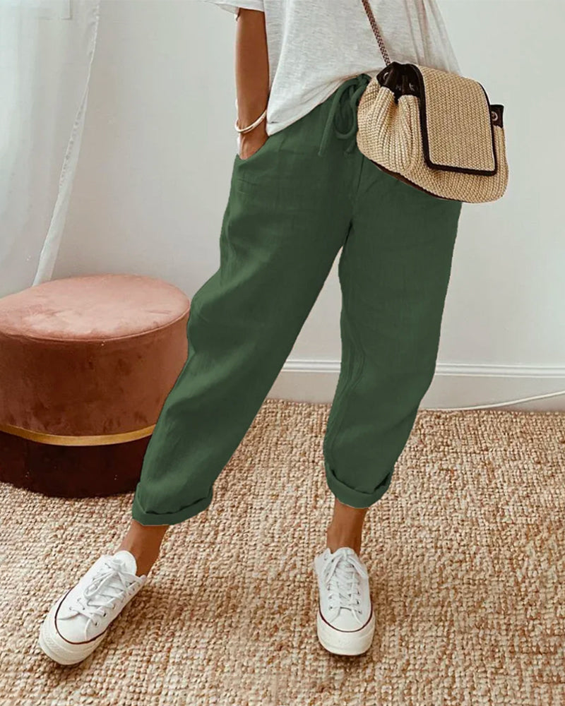 JULIETTE | Pantalon En Lin