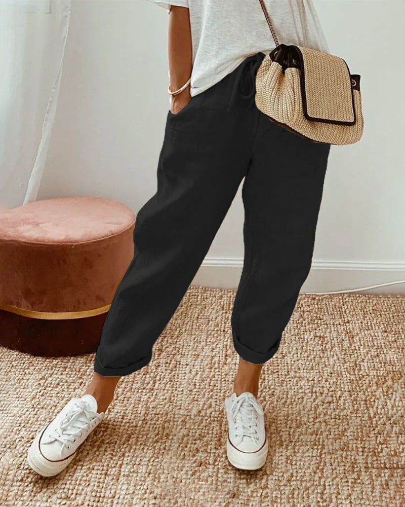 JULIETTE | Pantalon En Lin