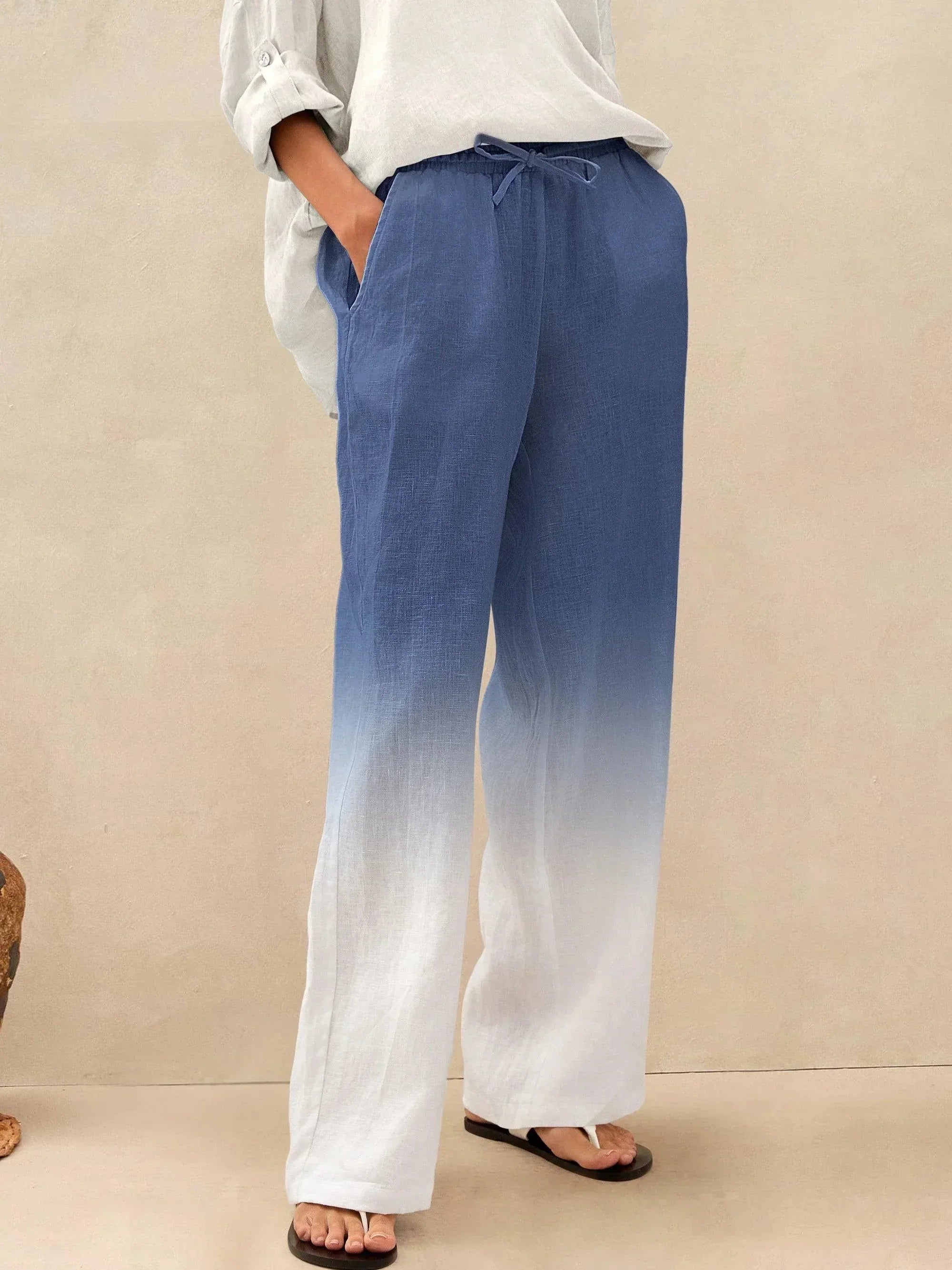 CAMILLE | Pantalon Classique 100% Lin