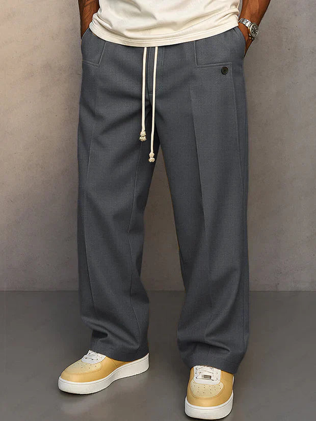 LUCAS | Pantalon élégant avec cordon ajustable