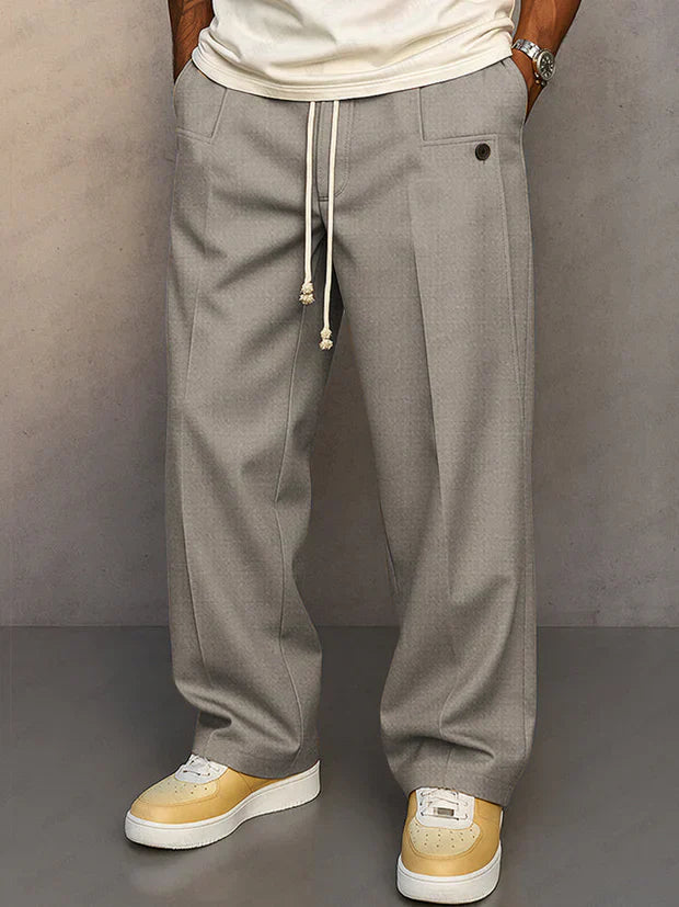 LUCAS | Pantalon élégant avec cordon ajustable
