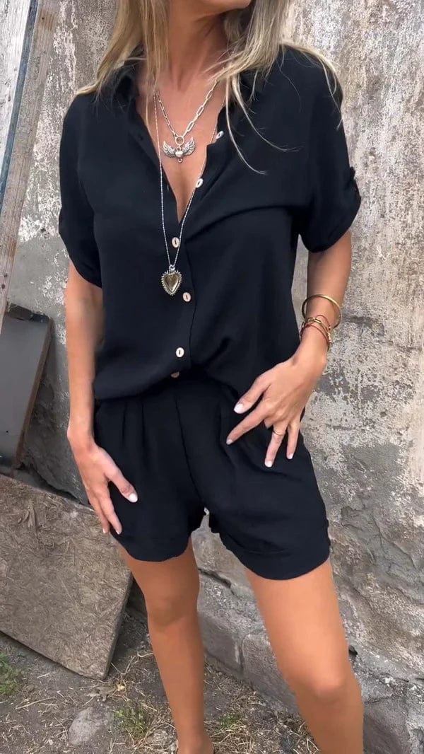MELDA | Ensemble Boutonné Aéré