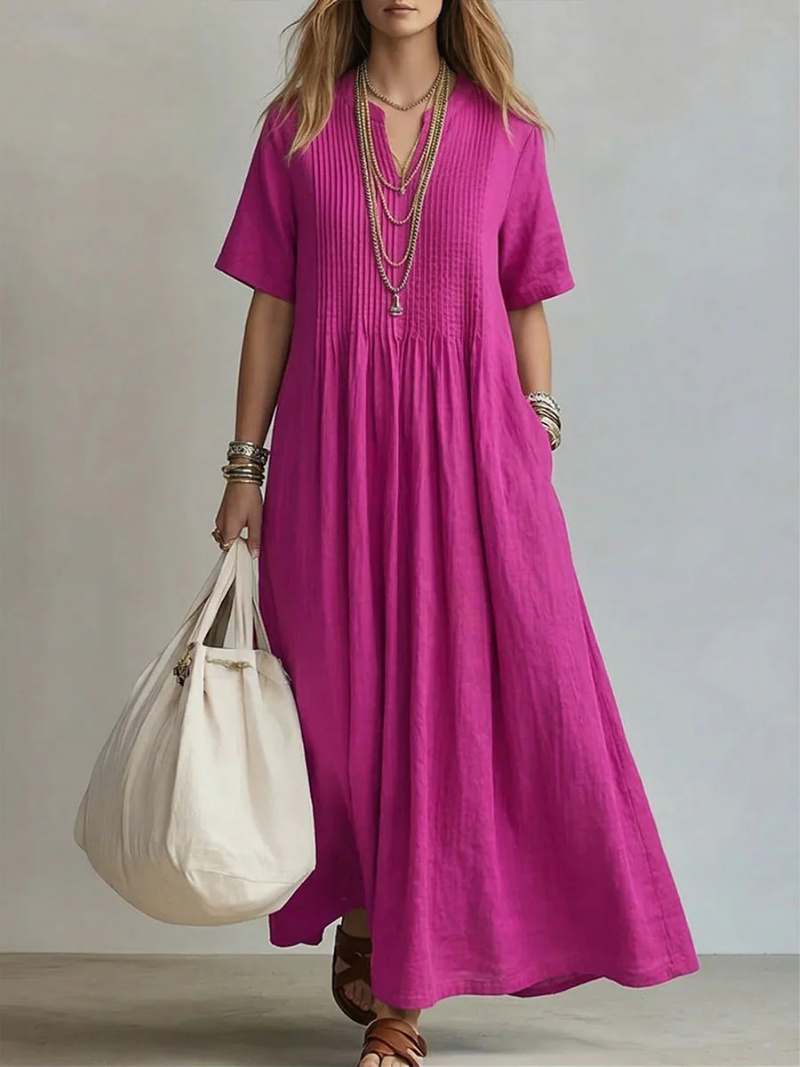 EVA | Robe plissée